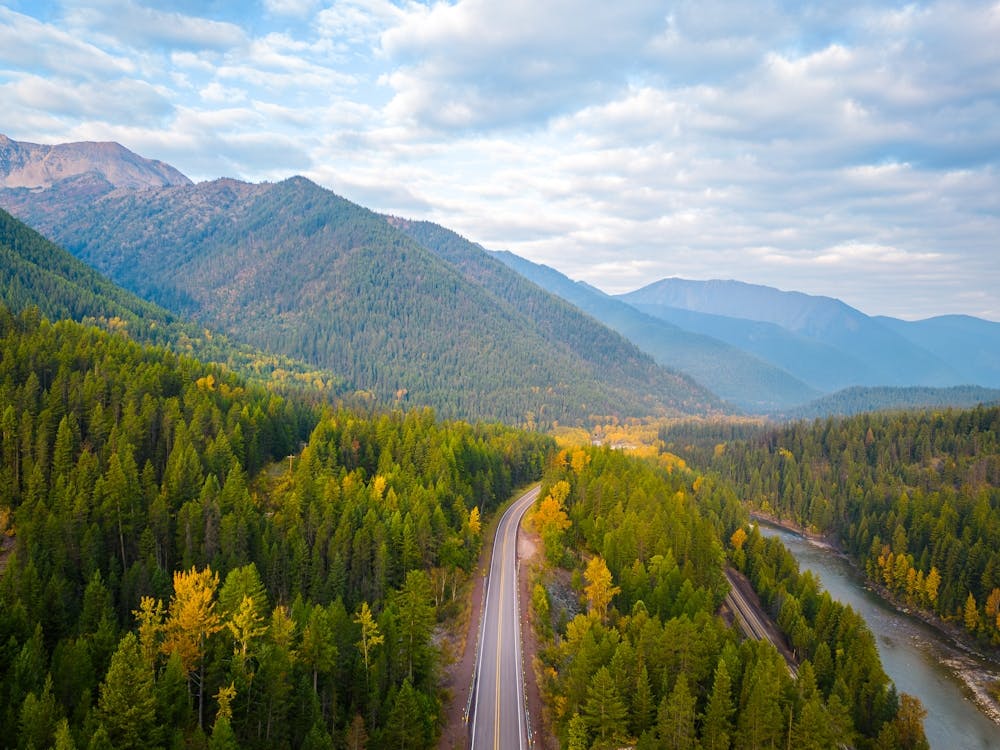 Montana Aerial Road
