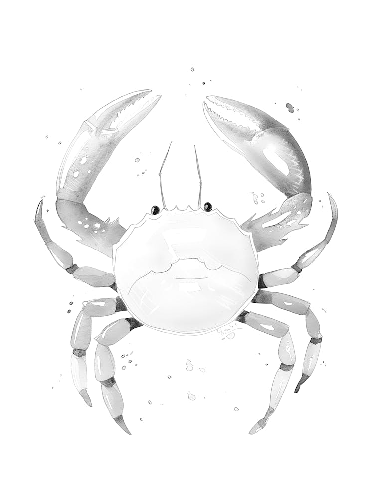 Crab Vector Illustration