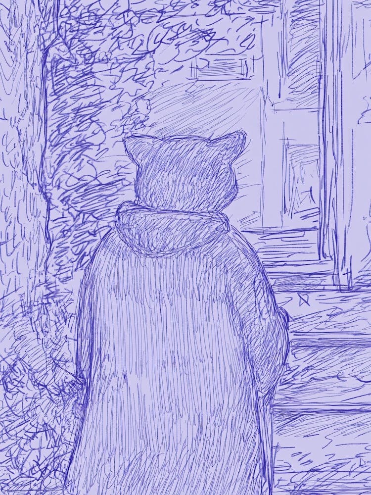 Bear In The Doorway