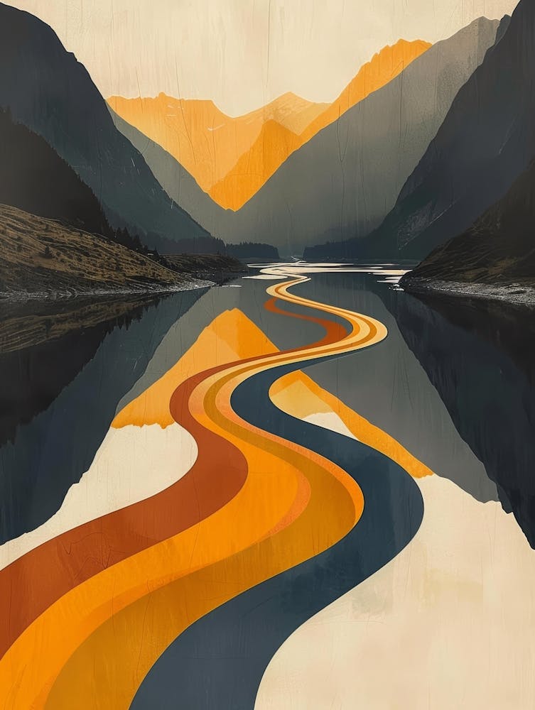River In The Mountains 1