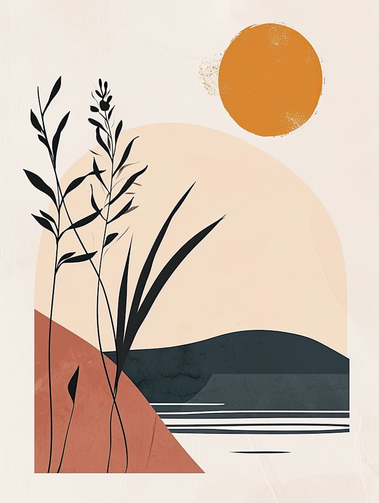 Lake, Scandinavian Simplicity