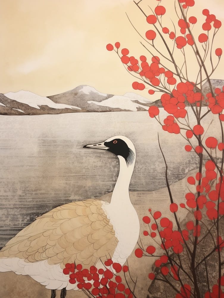 Bird Illustration Canada Goose 1