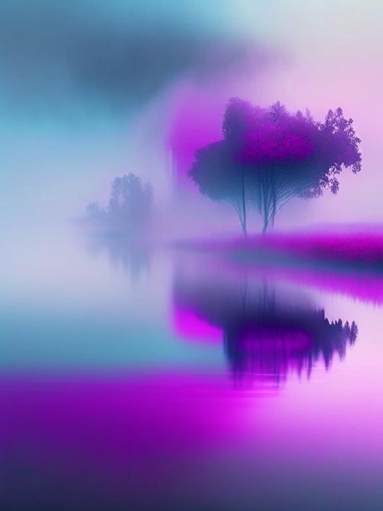 Mist Waterscape Pop Art Photography 1