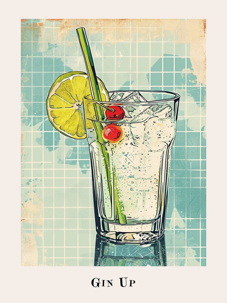 Gin Up Poster