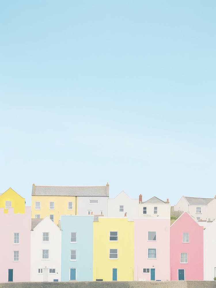 Cornwall Colourful View 1