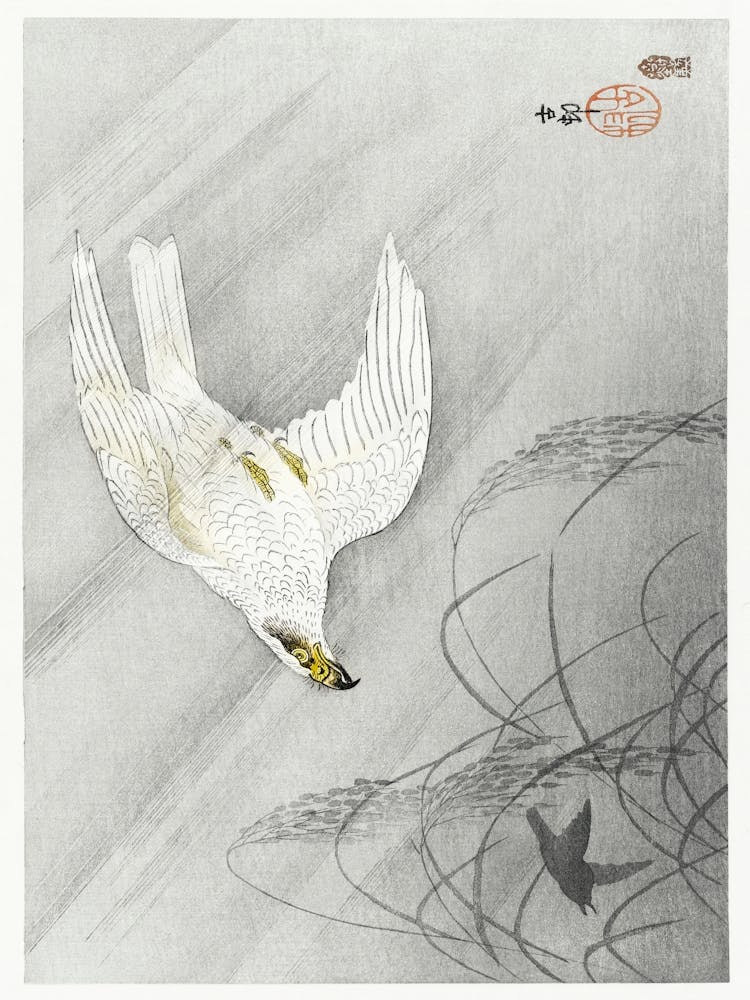 Faucon Chasseur (1900 1910), Ohara Koson