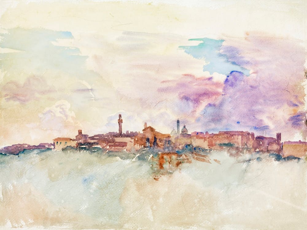 Siena, John Singer Sargent
