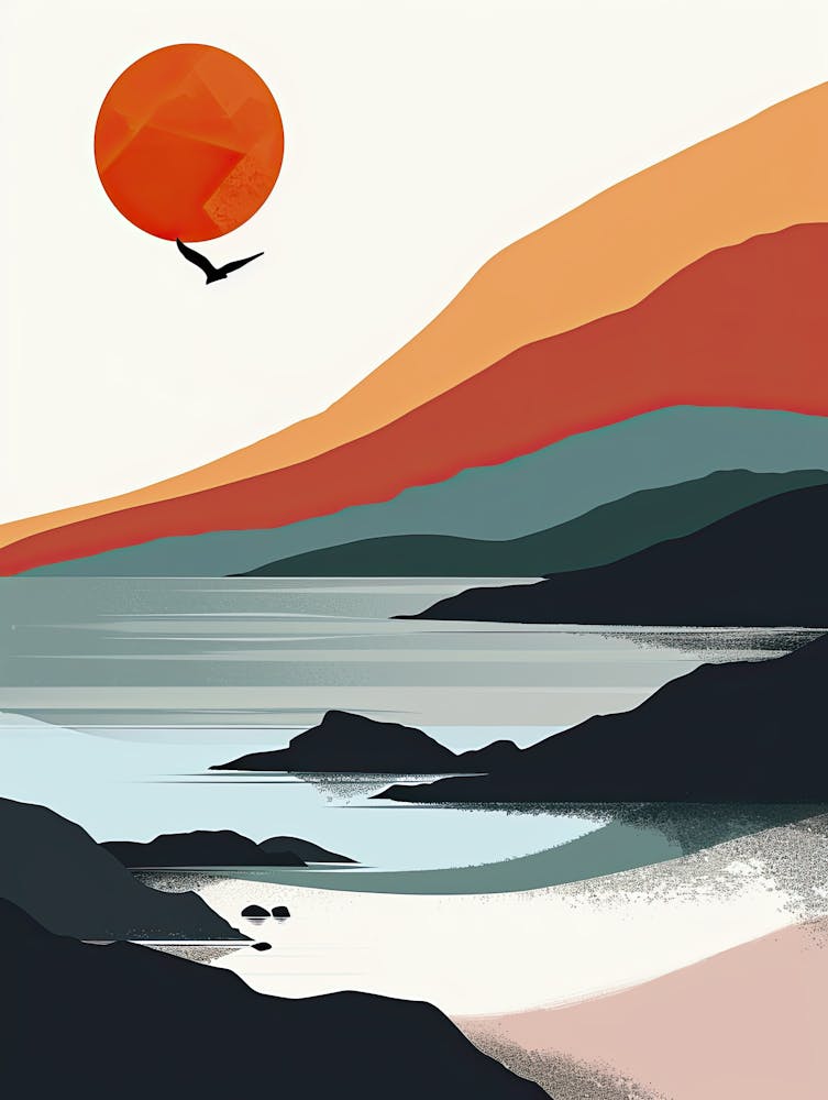 Sunset Over Scotland 1