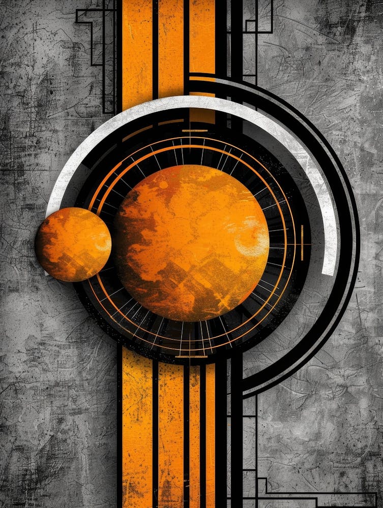 Abstract Circles 132