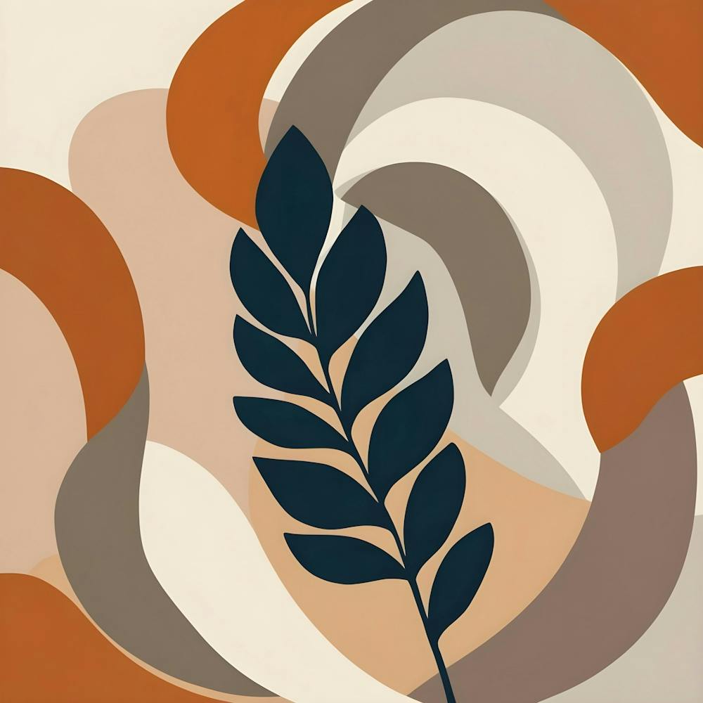 Abstract Of A Leaf 1