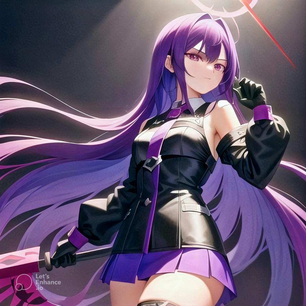 Anime military girl