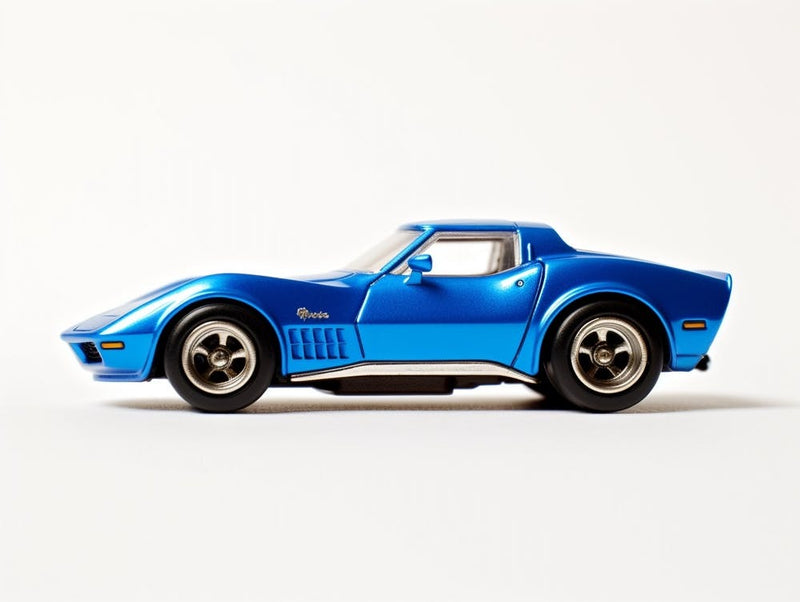 Toy Car 69 Corvette Racer Blue
