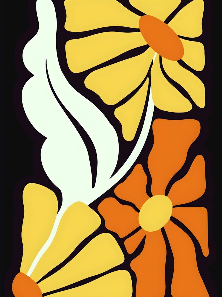 Henri Matisse Flowers And Leaves