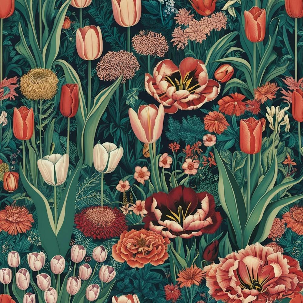 Tulips And Flowers 1
