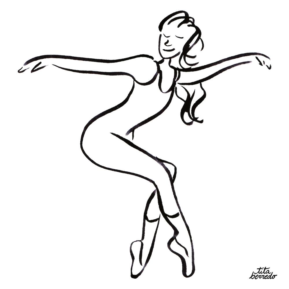 Dancer Bows Square