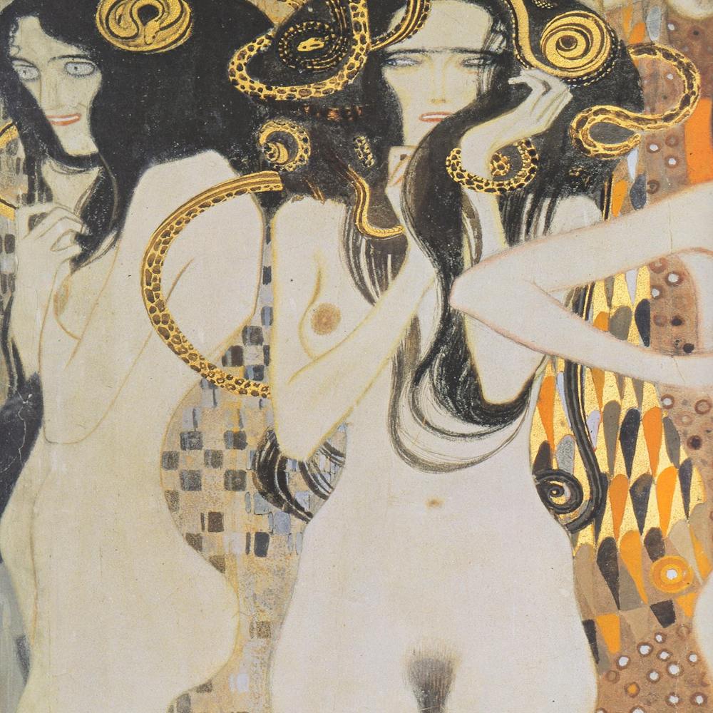 Gustav Klimt Die Gorgonen