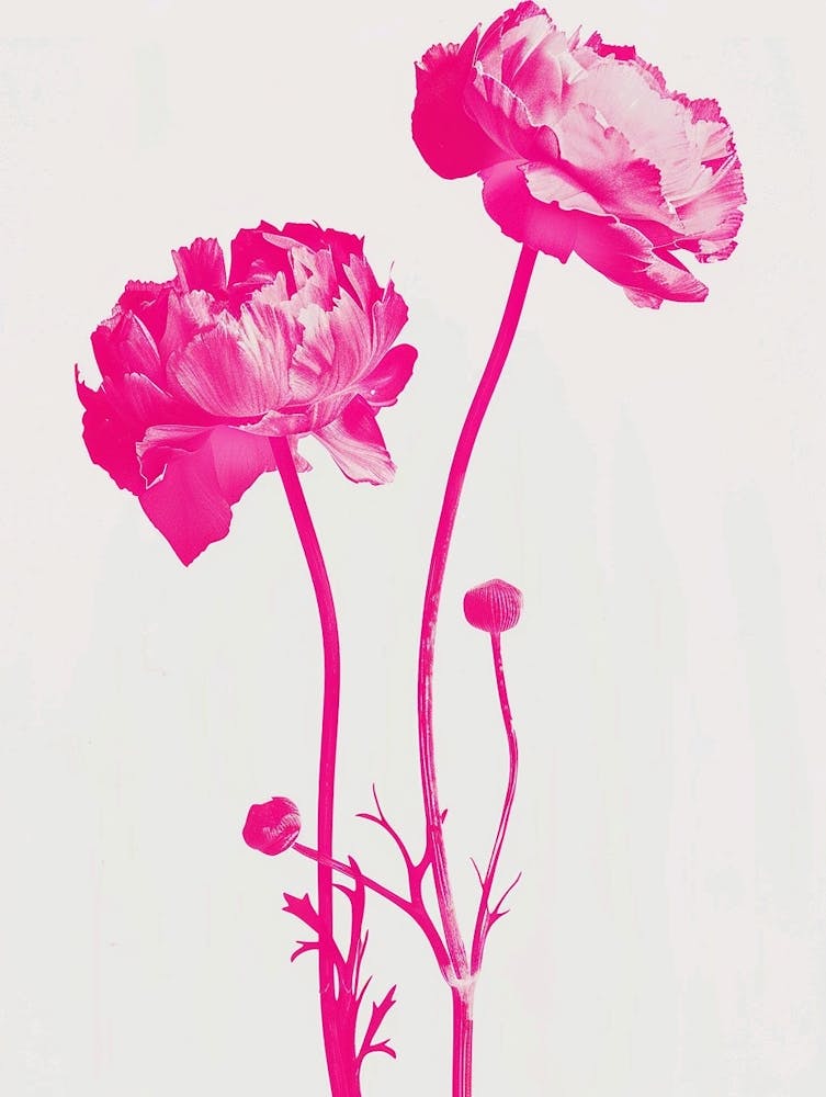 Hot Pink Marigold 2