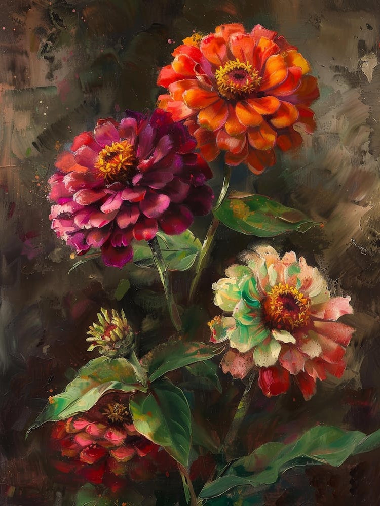 Zinnias 2