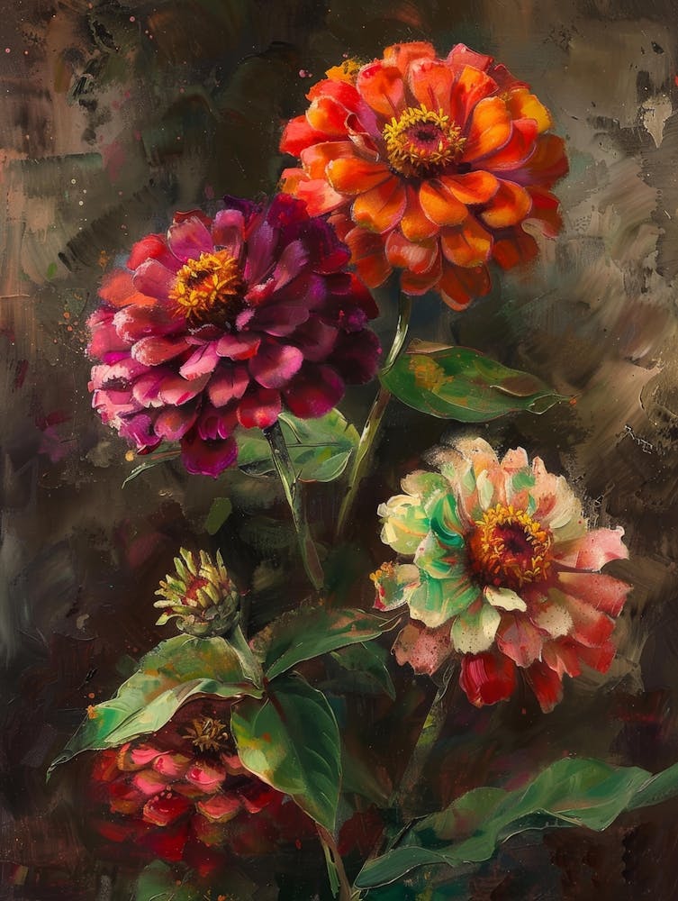 Zinnias 2