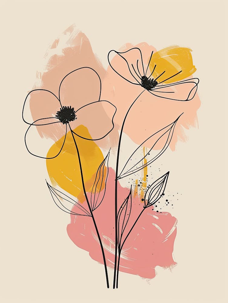 Valencia Flower Market Boho Minimalist Style