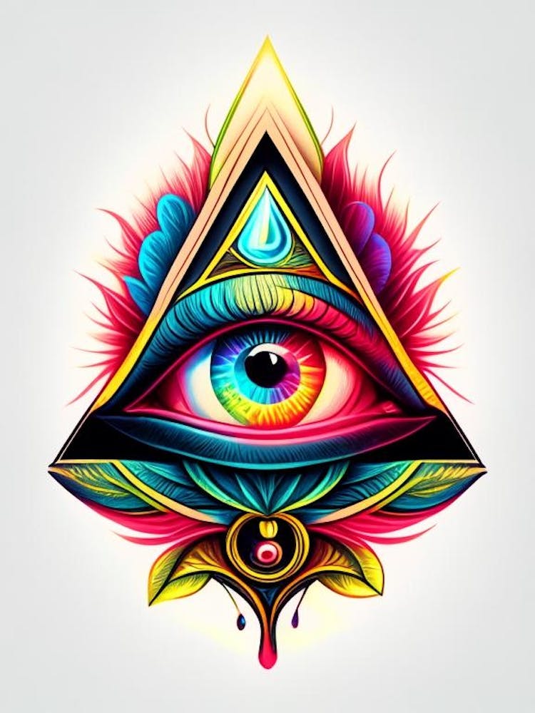 Eye Of Providence, Symbol, Third Eye Tattoo 2
