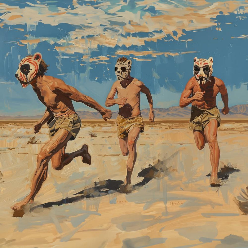 Men Running Desert 3 Fy S