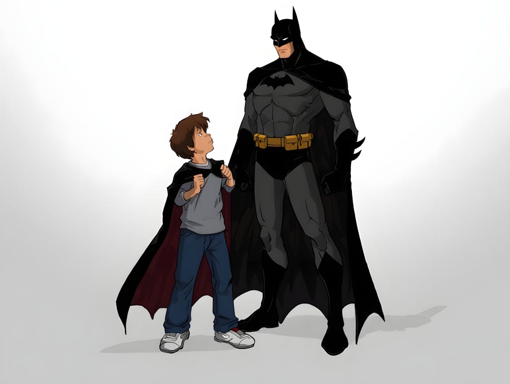 Batman And Young Batman