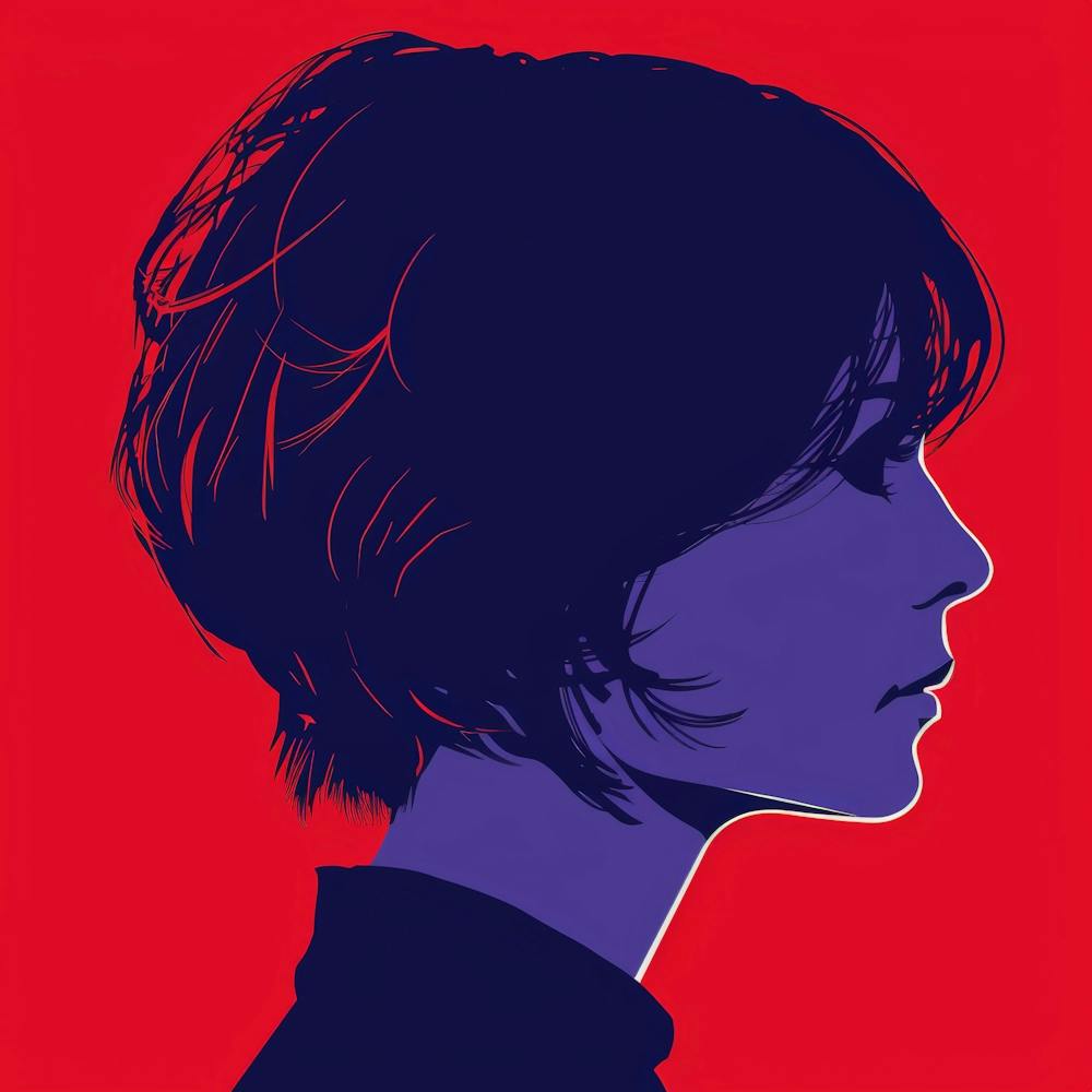 Profile Of A Woman 1