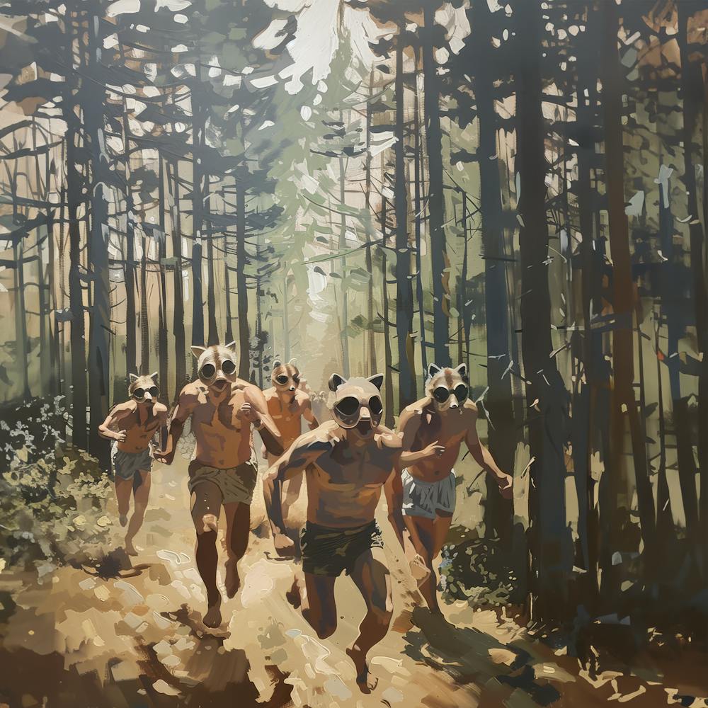 Men Running Redwoods 3 Fy S