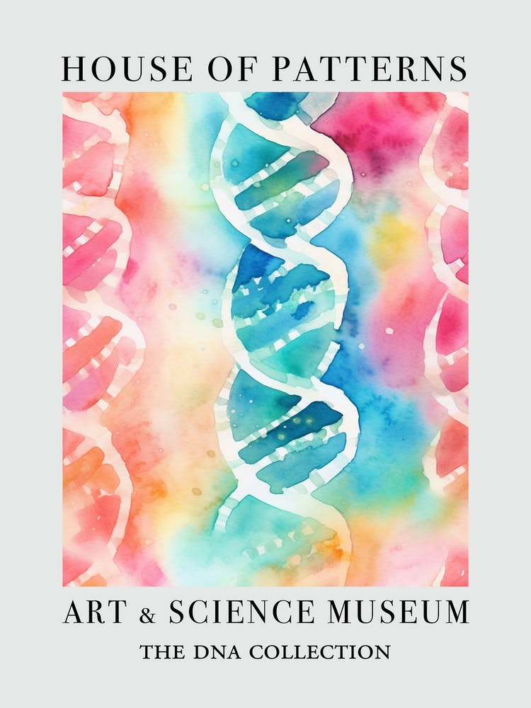 Watercolour Dna 7 House Of Patterns