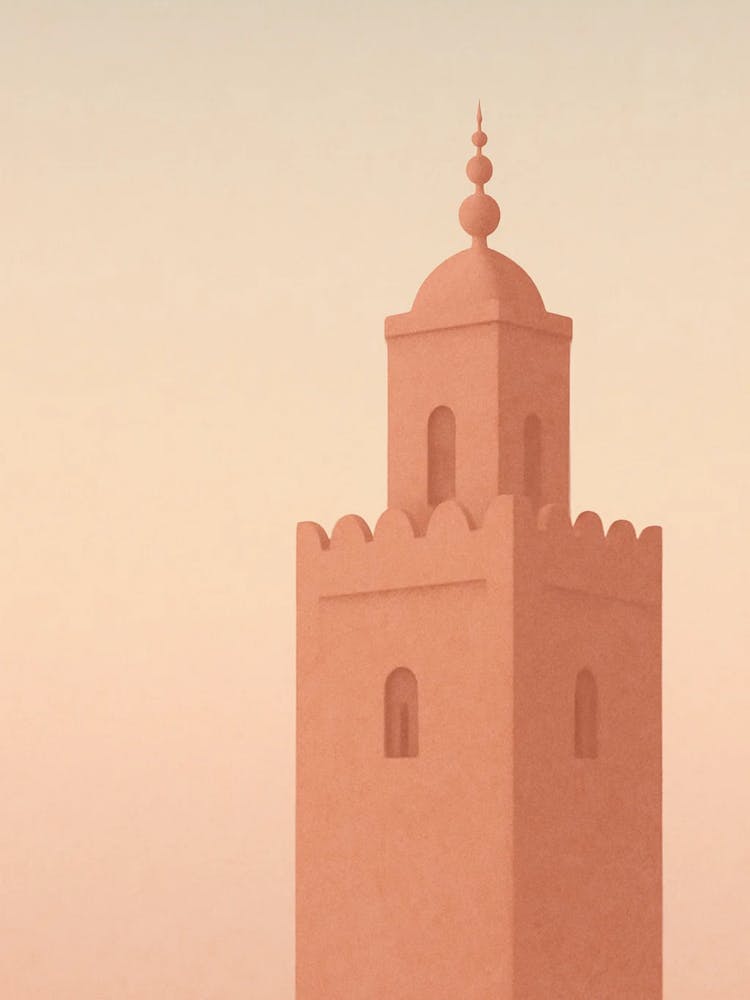 Marrakech Clock Tower