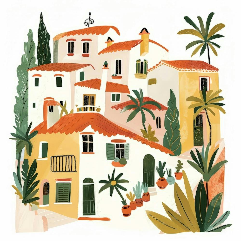 Mediterranean Village 3