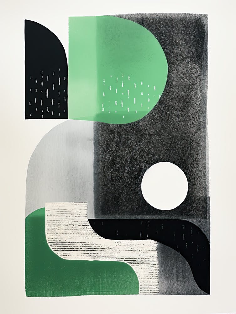 Abstract Odyssey; Risograph Vintage Journey