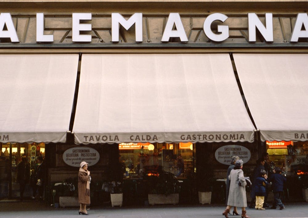 Alemagna Cafe In Rome