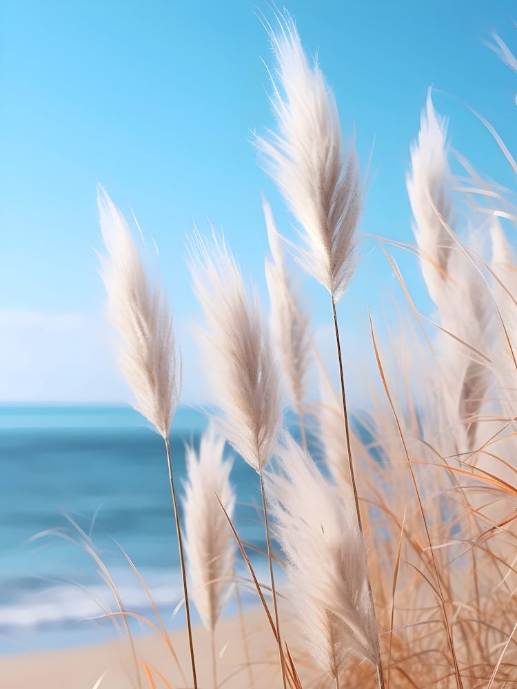 Dune Grass On The Beach