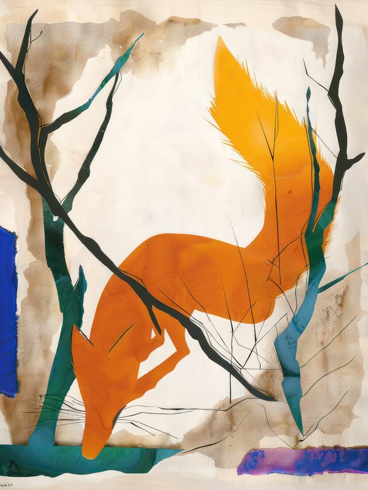 Fuchs 3 Ausschnitt Collage