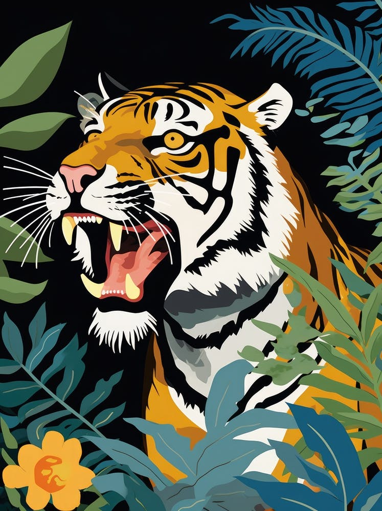 Tiger In The Jungle 23