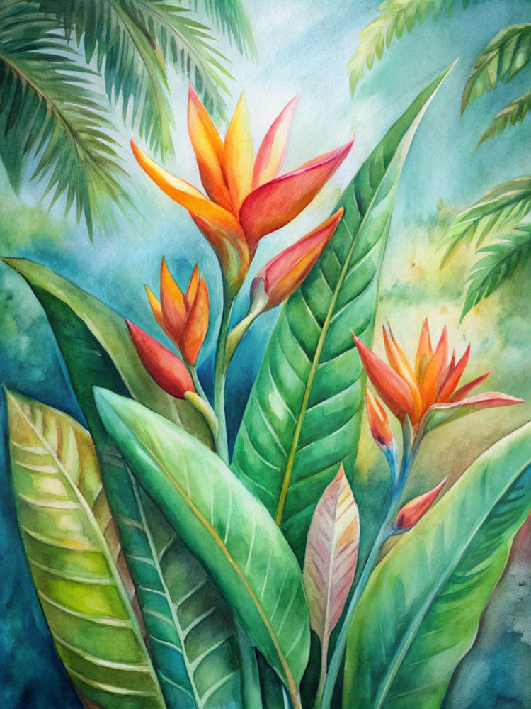 8 The Vibrant Foliage Of Heliconias In Bloom (1)