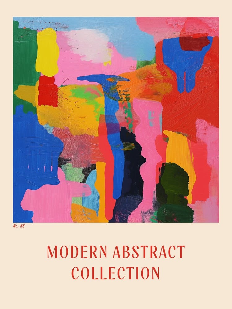 Modern Abstract Collection Poster 88
