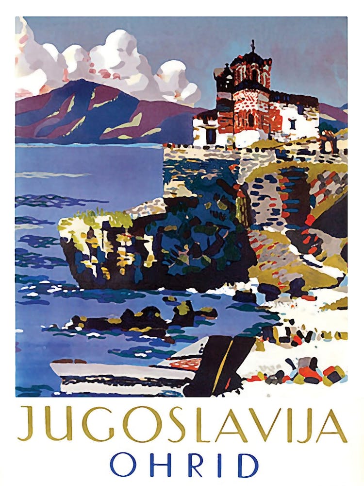 Yugoslavia Ohrid Lake