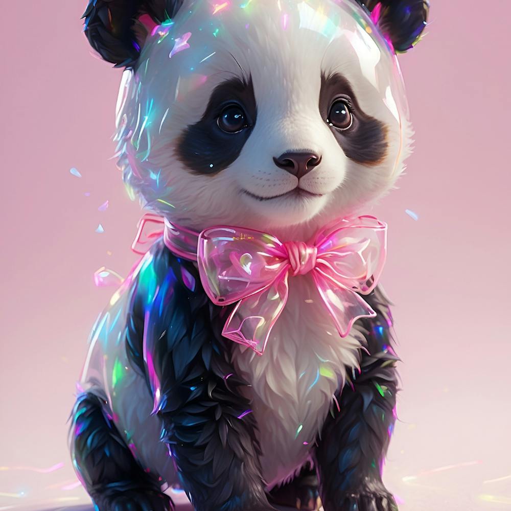 Ours Panda Mignon