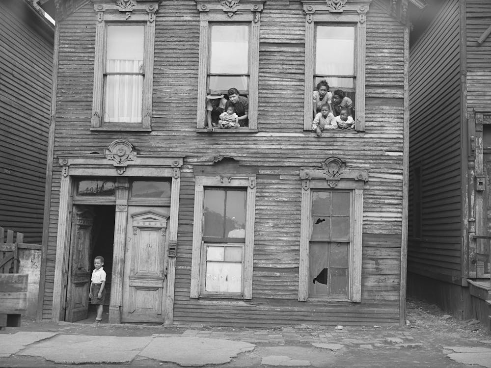 House In African American Section Of Chicago, Illinois By Russell Lee