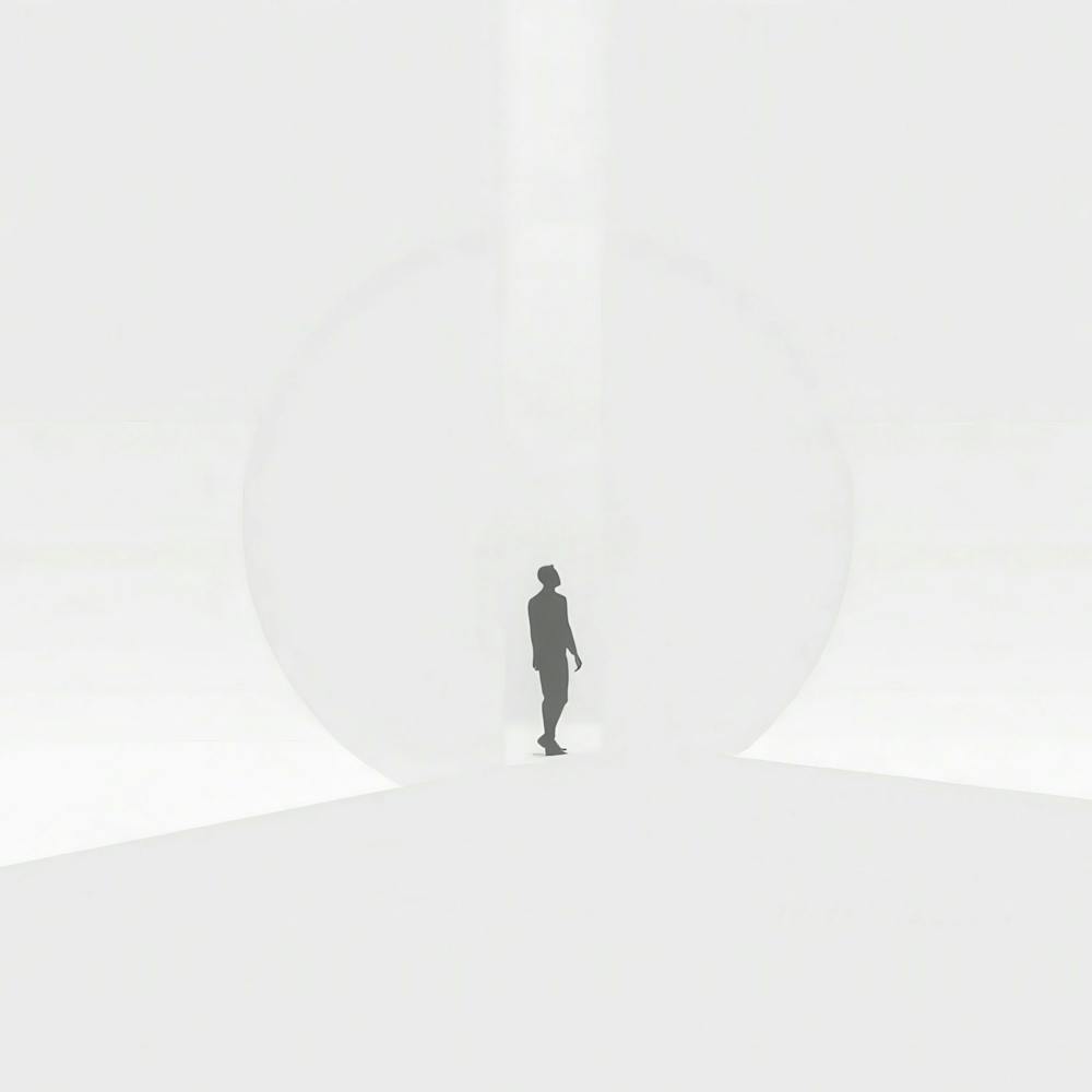 Silhouette Of A Man 1