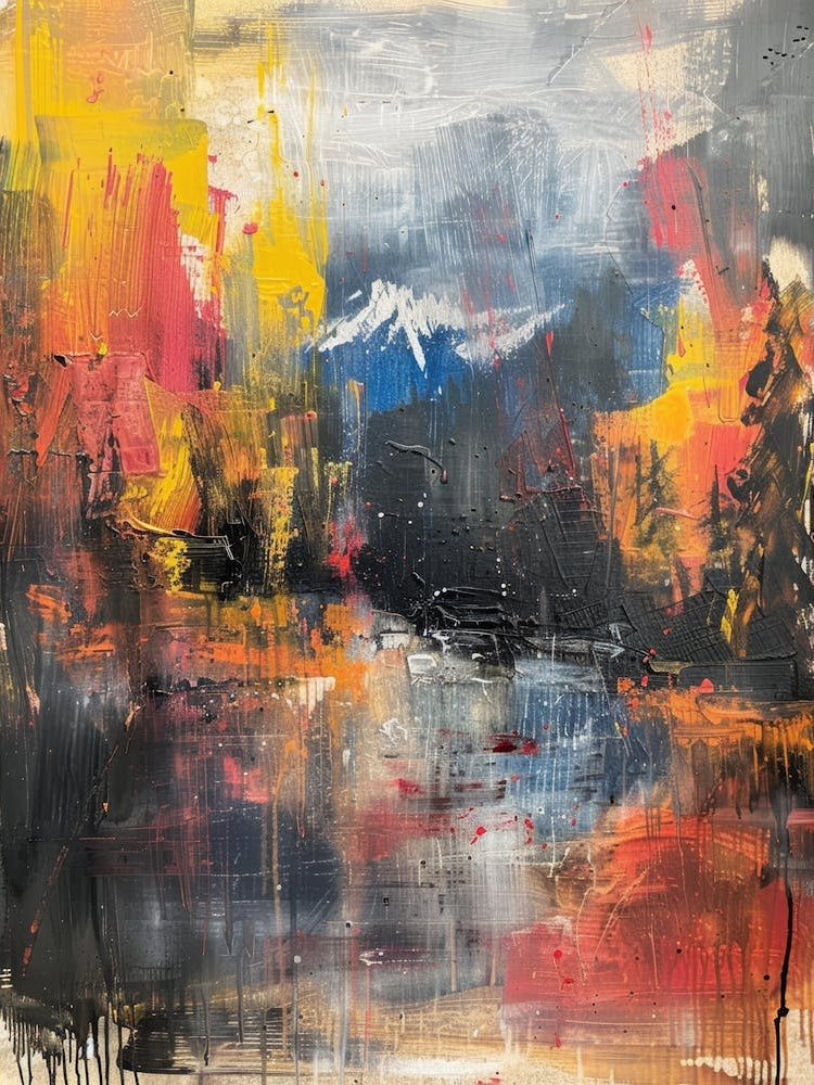 Abstract Landscape Painting 25