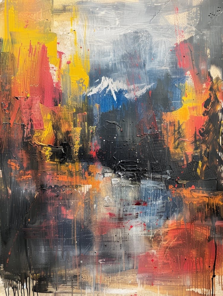 Abstract Landscape Painting 25