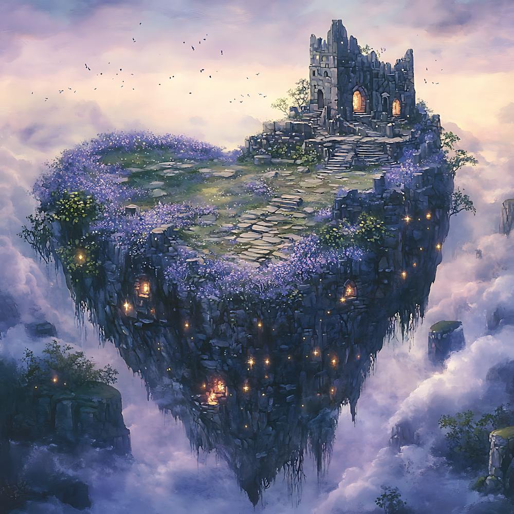 Floating Island Dreamy Batik Artworks 8