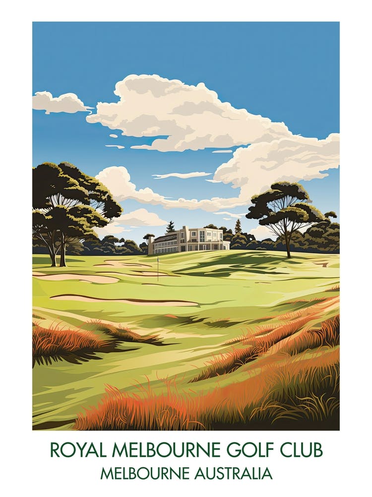 Royal Melbourne Golf Club (West Course)   Melbourne Australia 1