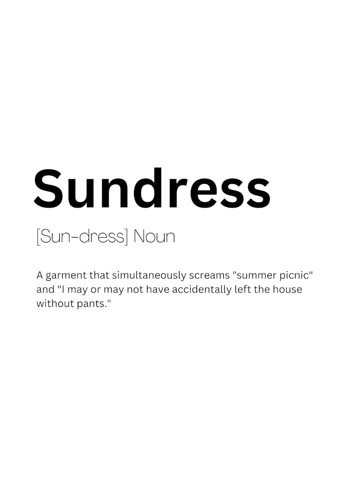 Sundress Definition Meaning
