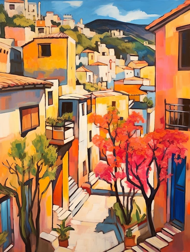 Granada Spain 2 Fauvist Painting