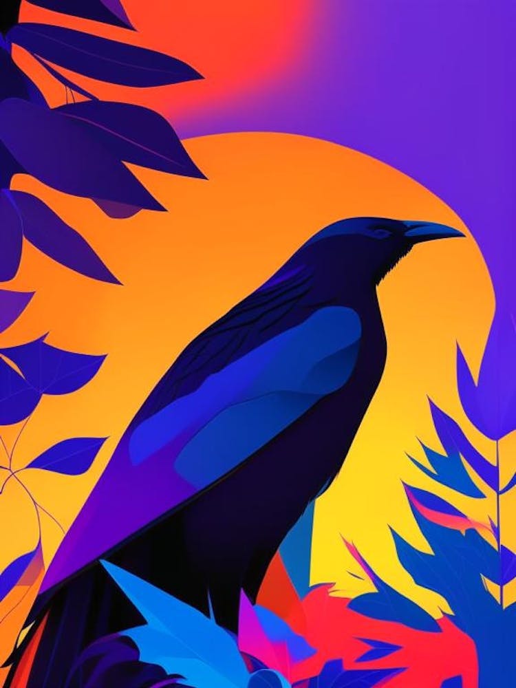 Raven Pop Matisse Bird